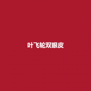 叶飞轮双眼皮靠谱吗？实力如何？附上案例！进来了解一下吧！